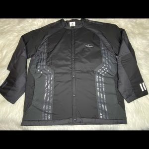 ADIDAS ORIGINALS WHITE MOUNTAINEERING JACKET